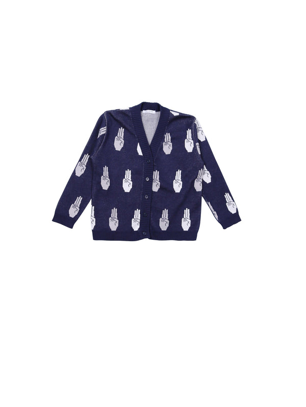 Knitted Cardigan Scounts Honour