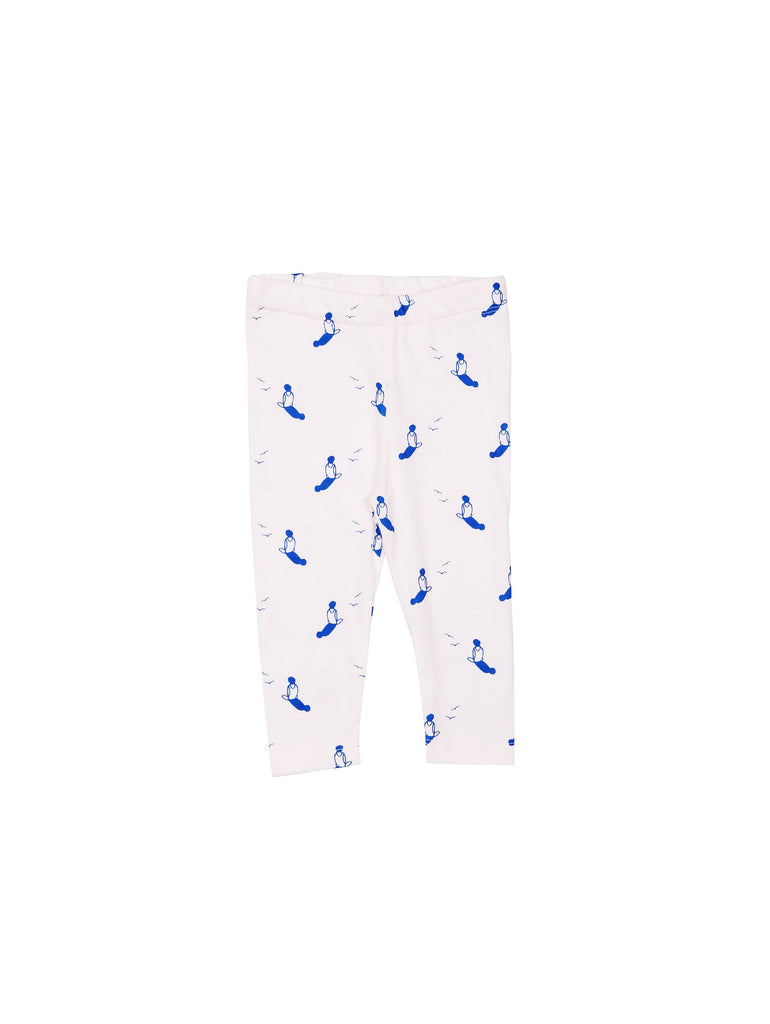 SS19 spring collection from One We Like made of 100% organic cotton. Leggings with adjustable waist for better fit. Style in right size or go one up for a loose and comfy fit. Sunbathing print all over